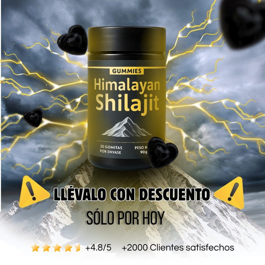 Gomitas de shilajit para bajar el estrés