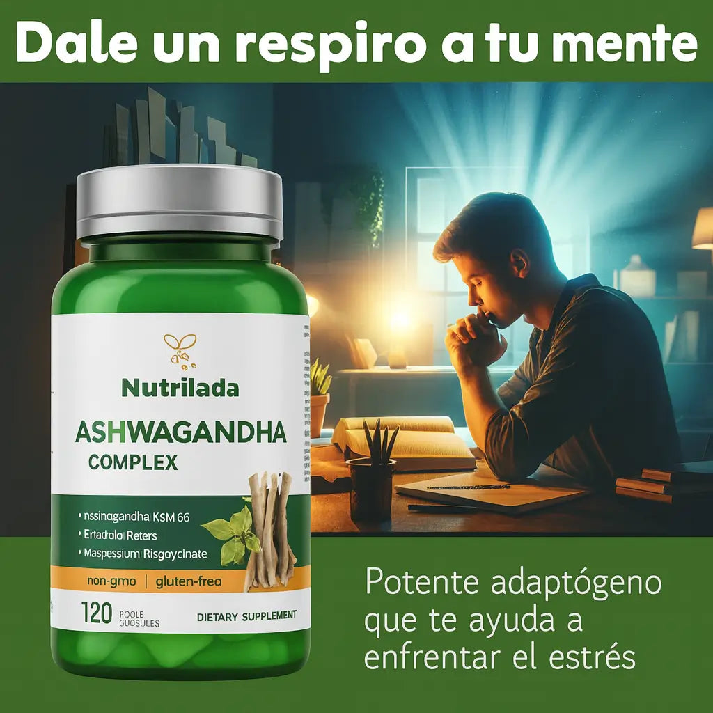 Baja tus niveles de estrés con Ashwagandha